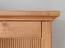 Sideboard / Kommode | aus massiv finnische Kiefer | Farbe: Eiche | drei Türen | Griffe: Altsilber | Maße: 91 x 142 x 45 cm | alltagstauglich und robust