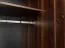 Drehtürenschrank / Kleiderschrank | aus massiv finnische Kiefer | Farbe: Tabacco | langlebig | Maße: 212,5 x 188,5 x 63 cm | natürliche Maserung