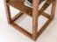 Telefontisch / Beistelltisch aus Sheesham Massivholz, Farbe: Sheesham - Abmessungen: 90 x 35 x 35 cm (H x B x T), mit Schublade und Ablagefach
