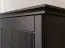Kleiderschrank / Drehtürenschrank | aus massiv finnische Kiefer | natürliche Maserung | Farbe: Tabacco | klassisch und modern | Maße: 212,5 x 129 x 63 cm