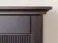 Kleiderschrank | aus massiv finnische Kiefer | Farbe: Tabacco | Griffe: Altsilber | Maße: 147 x 129 x 54 cm | zwei Türen | robust | natürliche Maserung
