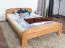 Doppelbett / Gästebett Wooden Nature 140 Buche massiv Natur, inkl. Lattenrost - 160 x 200 cm (B x L)