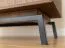 Wohnzimmer Komplett - Set A Salleron, 3-teilig, Eiche massiv geölt, in Tabacco, ein TV-Unterschrank, eine Kommode, ein Couchtisch