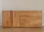 Kommode Sienne 06 mit 79 x 185 x 43,5 cm, inklusive LED-Beleuchtung, Push-to-open, Wildeiche geölt, Massivholz gebürstet, 2 Türen, 2 Kipptüren, 6 Fächer