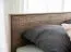 Schlafzimmer Komplett - Set B Amru, 3-teilig, in Eiche rauchig, massives Eichenholz, hochwertige Verarbeitung, geölte Oberfläche, minimalistisch