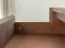Schlafzimmer - Set C Seille | 4-teilig | Eichenholz geölt | Farbe: Tabacco | Massivholz | Kommode | Schminktisch | Regal