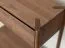 Konsolentisch | Sideboard | Farbe: Tabacco | Massivholz | Soft Close System | 1 Schublade | Eichenholz geölt | 1 Ablagefach | 83 x 33 x 80 cm | Seille 02 | gefräster Griff