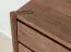 Schuhschrank | Eichenholz geölt | Farbe: Tabacco | 83 x 33 x 80 cm | Massivholz | 1 Schublade | Soft Close System | Seille 17