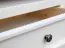 156 cm breiter Kleiderschrank mit 3 Türen | Farbe: Weiß Abbildung