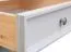 156 cm breiter Kleiderschrank mit 3 Türen | Farbe: Weiß Abbildung