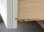 156 cm breiter Kleiderschrank mit 3 Türen | Farbe: Weiß Abbildung