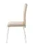 Stuhl in Beige Kigora 05, Mikrofaserbezug, Metallfüße verchromt, stabil und zuverlässig, Maße: 97 x 41,5 x 54 cm, hochwertig und pflegeleicht, für Esszimmer