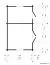 Gartenhaus Elferspitze inkl. Fußboden - 70 mm Blockbohlenhaus, Grundfläche: 16,8 m², Satteldach