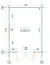Gartenhaus Wiesentraum 06, 44 mm Blockbohlenhaus, Naturbelassen, Grundfläche 12 m², mit 1 Doppeltür und 1 Einzelfenster, Satteldach