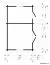 Holz-Gartenhaus 3,8 x 5,4 Meter (inkl. Dach) | 2 Fenster | 70 mm Blockbohlen |natur unbehandelt | Satteldach | inkl. Fußboden | aus nordischer Fichte Abbildung