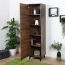 Schrank Altels 18, Farbe: Walnuss - Abmessungen: 185 x 48 x 40 cm (H x B x T)
