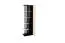 Jugendzimmer - Schrank Aalst 05, Farbe: Eiche / Creme / Schwarz - Abmessungen: 190 x 60 x 40 cm (H x B x T)