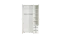 Kinder Kleiderschrank Weiß 198x126x56 cm
