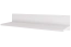 Schlichtes modernes Hängeregal / Wandregal Alard 08 für Kinder- und Jugendzimmer, Weiß, 15 x 80 x 20 cm, besonders robust und platzsparend