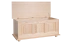 Truhe Kiefer massiv Vollholz natur 180 – 50 x 120 x 48 cm (H x B x T)
