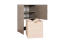 Jugendzimmer - Kommode Skalle 15, Farbe: Braun / Hellbraun - Abmessungen: 94 x 47 x 49 cm (H x B x T)