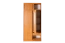 Schrank / Garderobe Paseh 04, Farbe: Erle - Abmessungen: 220 x 100 x 40 cm (H x B x T)